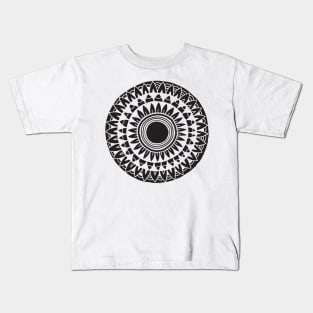 Tribal mandala sun Kids T-Shirt